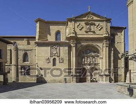 Stock Photo - "Cathedral Santo Domingo de la Calzada Santo Domingo de la Calzada, La Rioja, Spain, Europe". Fotosearch