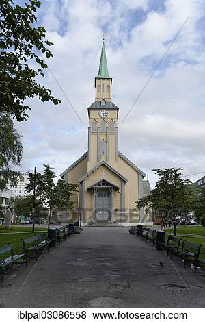 "Cathedral, Tromso,? ǬTroms, Northern Norway, Norway, Europe" View Large Photo Image Stock Photo - "Cathedral, Tromso,? ǬTroms, Northern Norway, Norway, Europe". Fotosearch