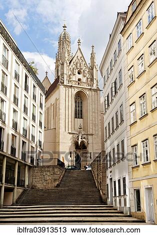 "Catholic Church of Maria am Gestade, St Mary on the Strand, Vienna, Austria, Europe" View Large Photo Image Stock Image - "Catholic Church of Maria am Gestade, St Mary on the Strand, Vienna, Austria, Europe". Fotosearch