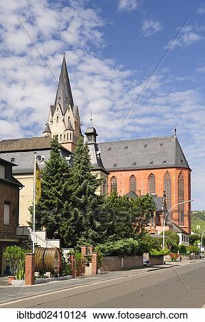"Catholic Church of Our Lady, Oberwesel, UNESCO World Cultural Heritage Site, Upper Middle Rhine Valley, Rhineland-Palatinate, Germany, Europe" View Large Photo Image Picture - "Catholic Church of Our Lady, Oberwesel, UNESCO World Cultural Heritage Site, Upper Middle Rhine Valley, Rhineland-Palatinate, Germany, Europe". Fotosearch