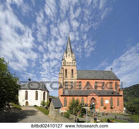 "Catholic Church of Our Lady, Oberwesel, UNESCO World Cultural Heritage Site, Upper Middle Rhine Valley, Rhineland-Palatinate, Germany, Europe" View Large Photo Image Stock Photo - "Catholic Church of Our Lady, Oberwesel, UNESCO World Cultural Heritage Site, Upper Middle Rhine Valley, Rhineland-Palatinate, Germany, Europe". Fotosearch