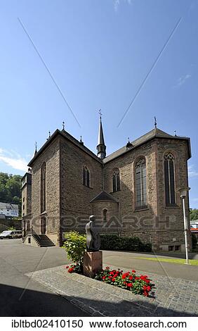 "Catholic Church, pilgrimage site with the grave of St. Goar, St. Goar, UNESCO World Cultural Heritage Site, Upper Middle Rhine Valley, Rhineland-Palatinate, Germany, Europe" View Large Photo Image Stock Image - "Catholic Church, pilgrimage site with the grave of St. Goar, St. Goar, UNESCO World Cultural Heritage Site, Upper Middle Rhine Valley, Rhineland-Palatinate, Germany, Europe". Fotosearch