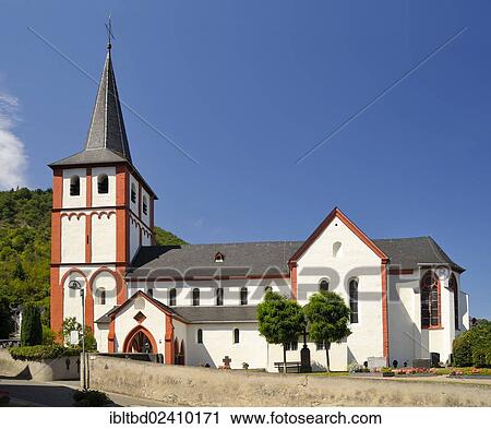 "Catholic Parish Church of St. Bartholomew, Hirzenach, Boppard, Upper Middle Rhine Valley, UNESCO World Cultural Heritage Site, Rhineland-Palatinate, Germany, Europe" View Large Photo Image Stock Image - "Catholic Parish Church of St. Bartholomew, Hirzenach, Boppard, Upper Middle Rhine Valley, UNESCO World Cultural Heritage Site, Rhineland-Palatinate, Germany, Europe". Fotosearch