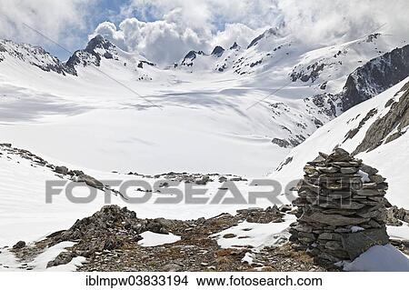 "Cavardiras glacier and Oberalpstock with a signpost, Graubunden, Switzerland, Europe" View Large Photo Image Picture - "Cavardiras glacier and Oberalpstock with a signpost, Graubunden, Switzerland, Europe". Fotosearch