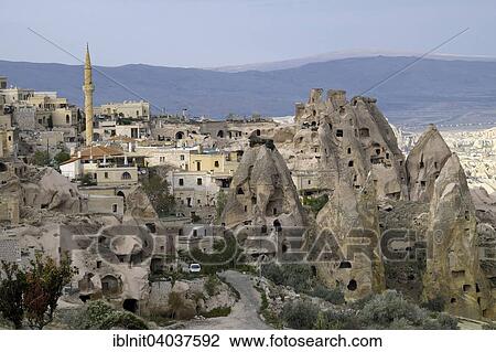 "Cave dwellings, tufa formations, Uchisar, Guvercin Vadisi, Guvercinlik, Nevsehir Province, Cappadocia, Central Anatolia Region, Turkey, Asia" View Large Photo Image Stock Image - "Cave dwellings, tufa formations, Uchisar, Guvercin Vadisi, Guvercinlik, Nevsehir Province, Cappadocia, Central Anatolia Region, Turkey, Asia". Fotosearch