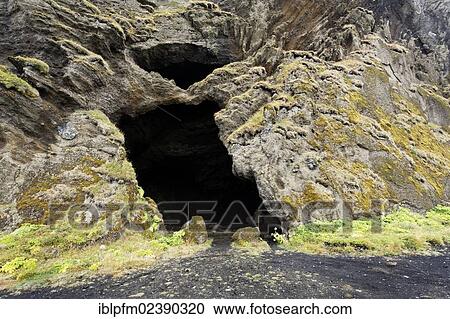 "Cave in coastal cliff, Vik, Iceland, Europe" View Large Photo Image Stock Image - "Cave in coastal cliff, Vik, Iceland, Europe". Fotosearch