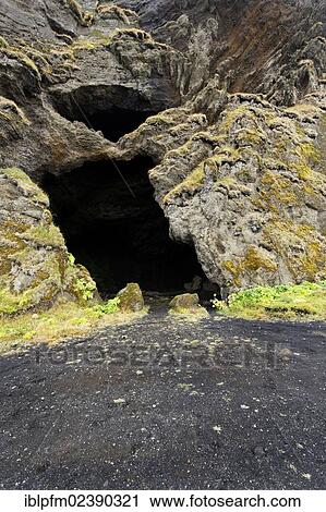 "Cave in coastal cliff, Vik, Iceland, Europe" View Large Photo Image Stock Image - "Cave in coastal cliff, Vik, Iceland, Europe". Fotosearch