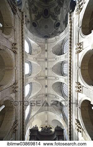 "Ceiling construction, Catholic Parish Church of Saint-Sulpice de Paris, Saint-Germain-des-Pres, Paris, Ile-de-France, France, Europe" View Large Photo Image Picture - "Ceiling construction, Catholic Parish Church of Saint-Sulpice de Paris, Saint-Germain-des-Pres, Paris, Ile-de-France, France, Europe". Fotosearch