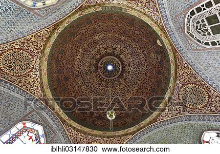 "Ceiling dome in the private rooms of Sultan Marad III, harem, Topkapi Palace, Topkapi Sarayi, Istanbul, European side, Istanbul Province, Turkey, European side, Europe" View Large Photo Image Stock Image - "Ceiling dome in the private rooms of Sultan Marad III, harem, Topkapi Palace, Topkapi Sarayi, Istanbul, European side, Istanbul Province, Turkey, European side, Europe". Fotosearch