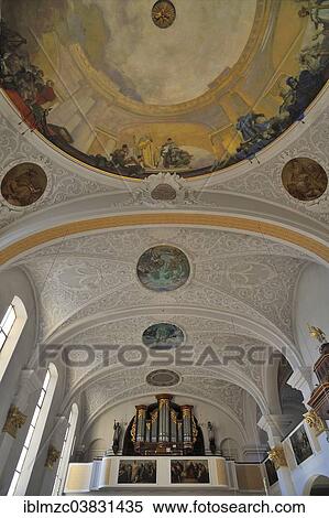"Ceiling frescoes by Johann Evangelist Froschle made to designs by Andreas Merkle, 19th century, St. Joseph's Church, Immenstadt, Bavaria, Allgau, Germany, Europe" View Large Photo Image Stock Photography - "Ceiling frescoes by Johann Evangelist Froschle made to designs by Andreas Merkle, 19th century, St. Joseph's Church, Immenstadt, Bavaria, Allgau, Germany, Europe". Fotosearch
