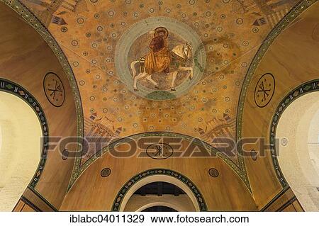 "Ceiling in the cloister, Nordfriedhof cemetery, Munich, Upper Bavaria, Bavaria, Germany, Europe" View Large Photo Image Stock Photo - "Ceiling in the cloister, Nordfriedhof cemetery, Munich, Upper Bavaria, Bavaria, Germany, Europe". Fotosearch