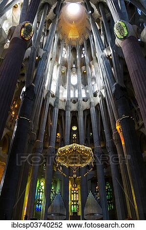 "Ceiling of the Sagrada Familia, or Basilica i Temple Expiatori de la Sagrada Familia, Basilica and Expiatory Church of the Holy Family, by architect Antoni Gaudi, Barcelona, Catalonia, Spain, Europe" View Large Photo Image Stock Image - "Ceiling of the Sagrada Familia, or Basilica i Temple Expiatori de la Sagrada Familia, Basilica and Expiatory Church of the Holy Family, by architect Antoni Gaudi, Barcelona, Catalonia, Spain, Europe". Fotosearch