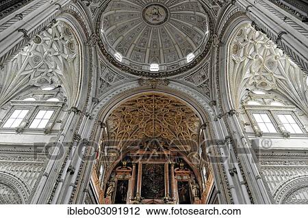 Ceiling Vaulted Ceiling Mezquita Or Great Mosque Of