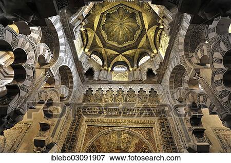 "Ceiling, vaulted ceiling, Mezquita or Great Mosque of Cordoba, former mosque, now a cathedral, Cordoba, Cordoba province, Andalusia, Spain, Europe" View Large Photo Image Stock Photo - "Ceiling, vaulted ceiling, Mezquita or Great Mosque of Cordoba, former mosque, now a cathedral, Cordoba, Cordoba province, Andalusia, Spain, Europe". Fotosearch