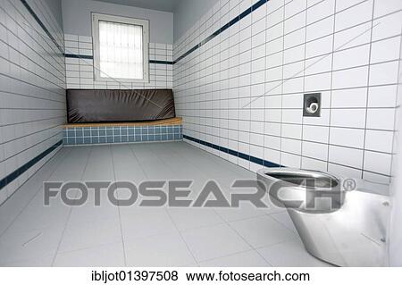 Cell in police custody View Large Photo Image Stock Photo - Cell in police custody. Fotosearch