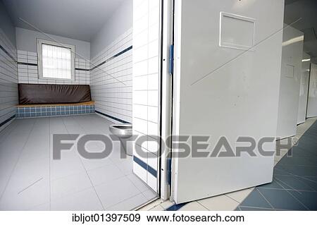 Cell in police custody View Large Photo Image Stock Photo - Cell in police custody. Fotosearch