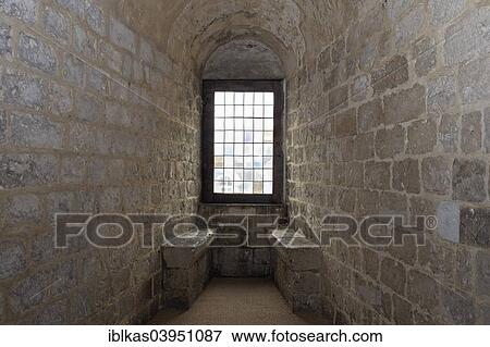 "Cell in the medieval castle tower Tour Jeanne d'Arc, Rouen, Seine-Maritime, Upper Normandy, France, Europe" View Large Photo Image Stock Photo - "Cell in the medieval castle tower Tour Jeanne d'Arc, Rouen, Seine-Maritime, Upper Normandy, France, Europe". Fotosearch