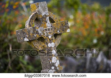 "Celtic Cross at Ballinskelligs Abbey, Ring of Kerry, Ballinskelligs, Iveragh peninsula, County Kerry, Ireland, Europe" View Large Photo Image Stock Photograph - "Celtic Cross at Ballinskelligs Abbey, Ring of Kerry, Ballinskelligs, Iveragh peninsula, County Kerry, Ireland, Europe". Fotosearch