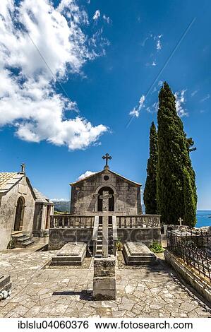 "Cemetery, monastery, Podgorje, Peljesac Peninsula, Adriatic, Dalmatia, Croatia, Europe" View Large Photo Image Stock Photograph - "Cemetery, monastery, Podgorje, Peljesac Peninsula, Adriatic, Dalmatia, Croatia, Europe". Fotosearch