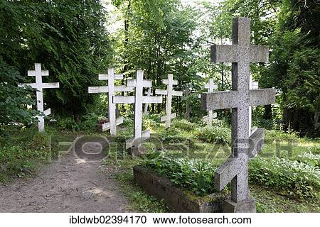 "Cemetery of the former Russian Orthodox nunnery, Wojnowo or Eckertsdorf, Ruciane-Nida, Masuria, Poland, Europe" View Large Photo Image Stock Image - "Cemetery of the former Russian Orthodox nunnery, Wojnowo or Eckertsdorf, Ruciane-Nida, Masuria, Poland, Europe". Fotosearch