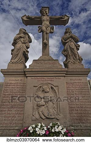 "Cenotaph for the fallen soldiers of the First World War, Upper Franconia, Bavaria, Germany, Europe" View Large Photo Image Picture - "Cenotaph for the fallen soldiers of the First World War, Upper Franconia, Bavaria, Germany, Europe". Fotosearch