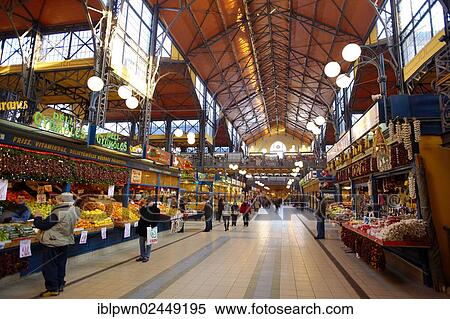 "Central Market, Nagycsarnok, Budapest, Hungary, Europe" View Large Photo Image Stock Photography - "Central Market, Nagycsarnok, Budapest, Hungary, Europe". Fotosearch