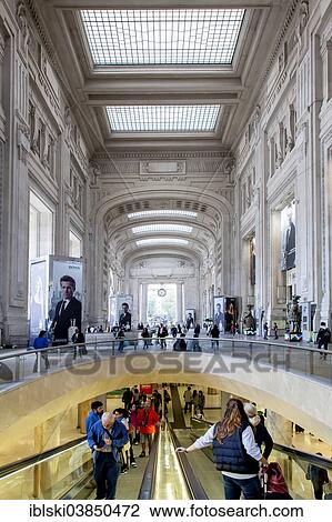 "Central railway station, Stazione Centrale, Milan, Lombardy, Italy, Europe" View Large Photo Image Stock Image - "Central railway station, Stazione Centrale, Milan, Lombardy, Italy, Europe". Fotosearch