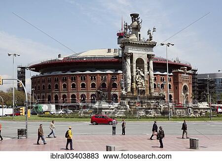 "Centre Commercial Arena, Plaza Espanya, Barcelona, Catalonia, Spain, Europe" View Large Photo Image Stock Image - "Centre Commercial Arena, Plaza Espanya, Barcelona, Catalonia, Spain, Europe". Fotosearch