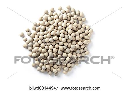 Stock Photo - "Ceramic baking beans for use when baking pastry cases blind, without any filling". Fotosearch
