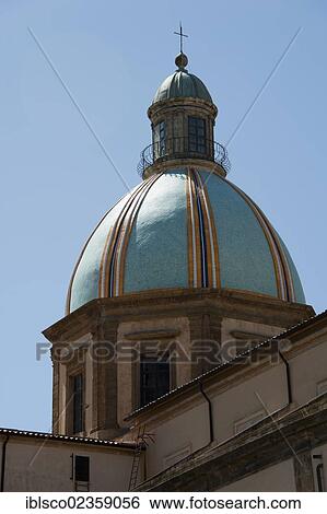 "Ceramic dome of the Cathedral of San Giuliano, Caltagirone, Catania province, Sicily, Italy, Europe" View Large Photo Image Stock Photograph - "Ceramic dome of the Cathedral of San Giuliano, Caltagirone, Catania province, Sicily, Italy, Europe". Fotosearch