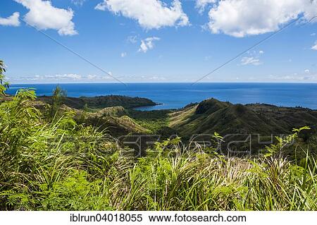 Stock Photography - "Cetti River Valley in Guam, US Territory, Pacific". Fotosearch