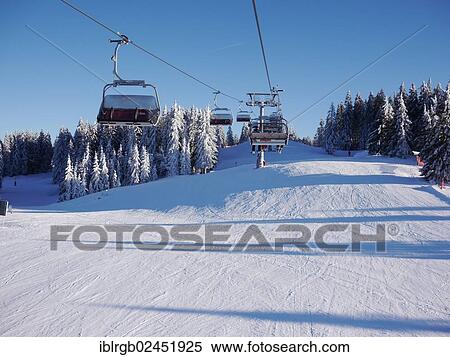 "Chairlift at Mt Feldberg in the Black Forest, Baden-Wurttemberg, Germany, Europe" View Large Photo Image Stock Photography - "Chairlift at Mt Feldberg in the Black Forest, Baden-Wurttemberg, Germany, Europe". Fotosearch