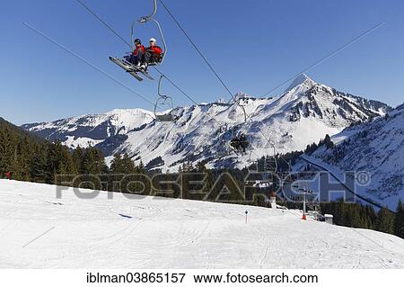 "Chairlift, Damuls and Zafernhorn mountains, Bregenz Forest, Vorarlberg, Austria, Europe" View Large Photo Image Stock Photo - "Chairlift, Damuls and Zafernhorn mountains, Bregenz Forest, Vorarlberg, Austria, Europe". Fotosearch