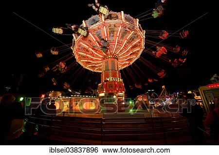 "Chairoplane at night, Oktoberfest, Munich, Bavaria, Germany, Europe" View Large Photo Image Stock Photograph - "Chairoplane at night, Oktoberfest, Munich, Bavaria, Germany, Europe". Fotosearch