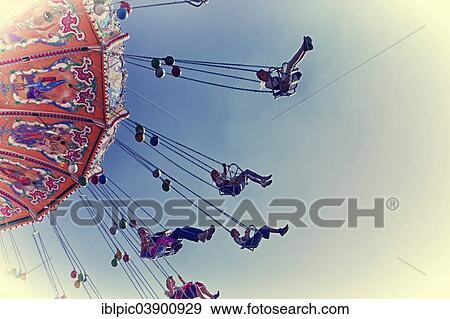 "Chairoplane or swing ride, Oktoberfest, Munich, Upper Bavaria, Bavaria, Germany, Europe" View Large Photo Image Stock Photo - "Chairoplane or swing ride, Oktoberfest, Munich, Upper Bavaria, Bavaria, Germany, Europe". Fotosearch