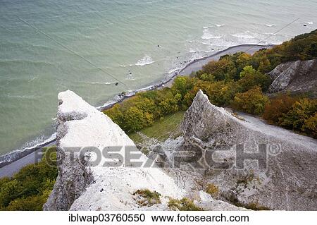 "Chalk cliff, Victoria's View, Jasmund National Park, Rugen, Mecklenburg-Western Pomerania, Germany, Europe" View Large Photo Image Stock Image - "Chalk cliff, Victoria's View, Jasmund National Park, Rugen, Mecklenburg-Western Pomerania, Germany, Europe". Fotosearch