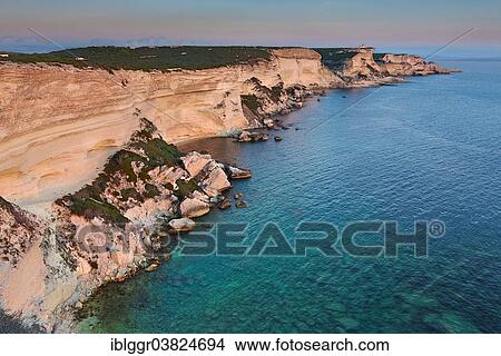 "Chalk cliffs in the evening light, Capo Pertusato, Bonifacio, Corse-du-Sud, Corsica, France, Europe" View Large Photo Image Picture - "Chalk cliffs in the evening light, Capo Pertusato, Bonifacio, Corse-du-Sud, Corsica, France, Europe". Fotosearch
