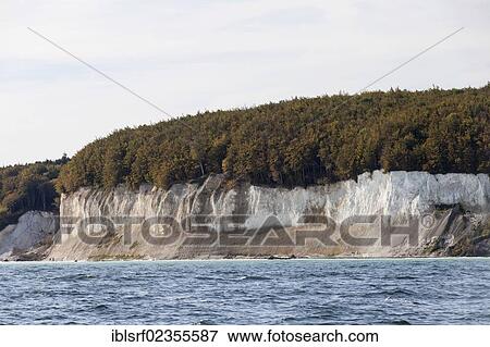 "Chalk cliffs of Ruegen Island, Mecklenburg-Western Pomerania, Germany, Europe" View Large Photo Image Stock Photo - "Chalk cliffs of Ruegen Island, Mecklenburg-Western Pomerania, Germany, Europe". Fotosearch