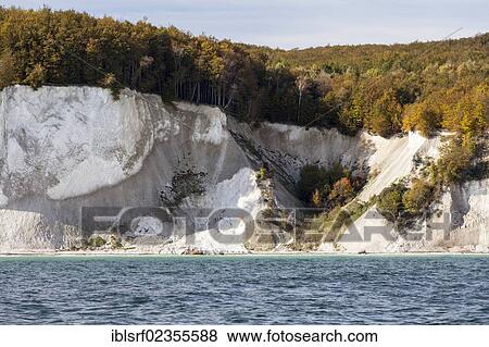 "Chalk cliffs of Ruegen Island, Mecklenburg-Western Pomerania, Germany, Europe" View Large Photo Image Stock Photo - "Chalk cliffs of Ruegen Island, Mecklenburg-Western Pomerania, Germany, Europe". Fotosearch