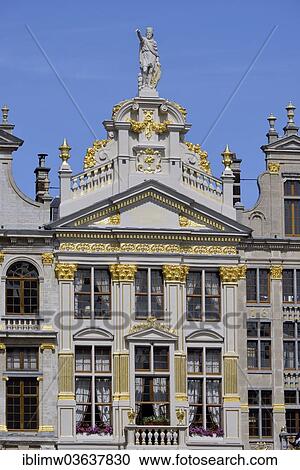 "Chaloupe Maison d'Or, Grote Markt, Grand Place, UNESCO World Heritage Site, Brussels, Brussels Region, Belgium, Europe" View Large Photo Image Stock Image - "Chaloupe Maison d'Or, Grote Markt, Grand Place, UNESCO World Heritage Site, Brussels, Brussels Region, Belgium, Europe". Fotosearch