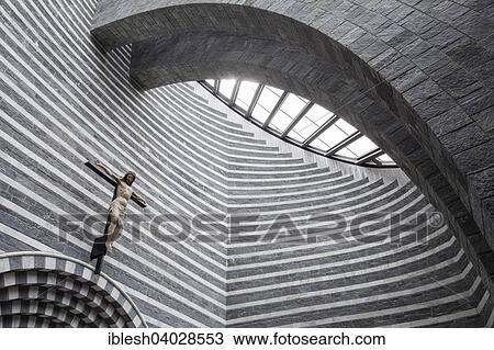 "Chancel of the church Chiesa di San Giovanni Battista, architect Mario Botta, Fusio, Canton of Ticino, Switzerland, Europe" View Large Photo Image Stock Image - "Chancel of the church Chiesa di San Giovanni Battista, architect Mario Botta, Fusio, Canton of Ticino, Switzerland, Europe". Fotosearch