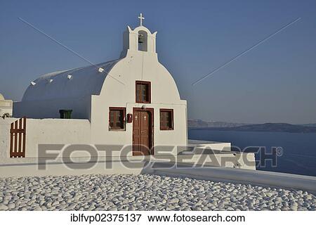 "Chapel in Oia, Santorini, Cyclades, Greek island, Greece, Europe" View Large Photo Image Stock Photo - "Chapel in Oia, Santorini, Cyclades, Greek island, Greece, Europe". Fotosearch