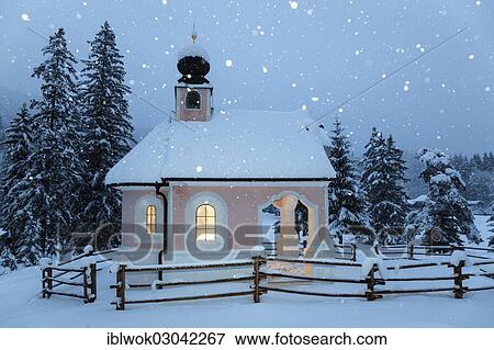 "Chapel of Maria Koenigin, Queen Mary, Lautersee lake, near Mittenwald, Werdenfelser Land, Upper Bavaria, Bavaria, Germany, Europe" View Large Photo Image Stock Photo - "Chapel of Maria Koenigin, Queen Mary, Lautersee lake, near Mittenwald, Werdenfelser Land, Upper Bavaria, Bavaria, Germany, Europe". Fotosearch