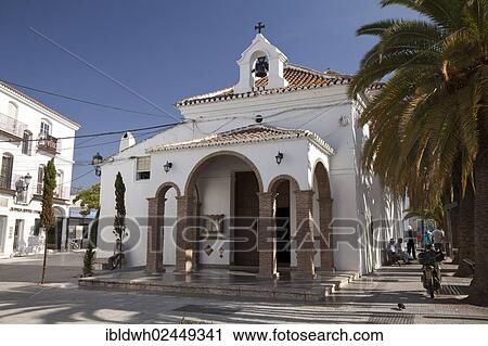 "Chapel of Nuestra de las Augustias, Nerja, Costa del Sol, Andalusia, Spain, Europe, PublicGround, Europe" View Large Photo Image Stock Image - "Chapel of Nuestra de las Augustias, Nerja, Costa del Sol, Andalusia, Spain, Europe, PublicGround, Europe". Fotosearch