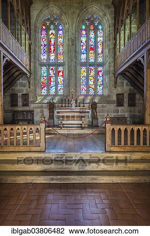Stock Image - "Chapel, Palace of the Dukes of Braganza, Guimaraes, Minho, Portugal, Europe". Fotosearch