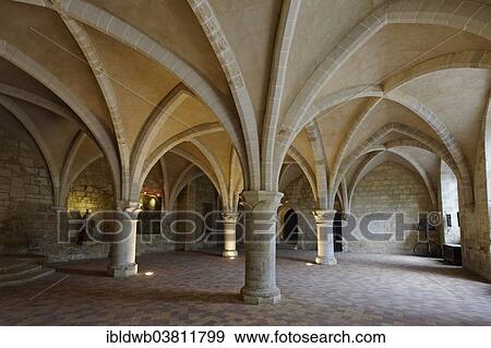 "Chapter house, cultural centre, Abbey Royaumont, former Cistercian Abbey, Asnieres-sur-Oise, Val-d'Oise departement, France, Europe" View Large Photo Image Stock Photo - "Chapter house, cultural centre, Abbey Royaumont, former Cistercian Abbey, Asnieres-sur-Oise, Val-d'Oise departement, France, Europe". Fotosearch