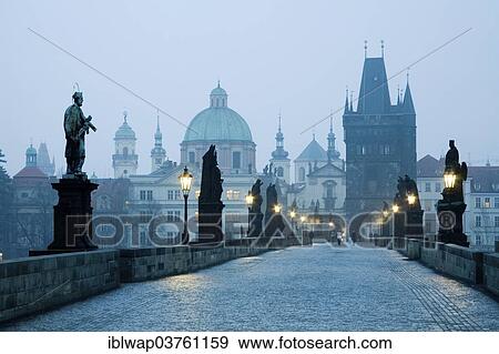 "Charles Bridge, Church of St. Francis Seraph, Stare Mesto, historic center, Prague, Czech Republic, Europe" View Large Photo Image Stock Photo - "Charles Bridge, Church of St. Francis Seraph, Stare Mesto, historic center, Prague, Czech Republic, Europe". Fotosearch