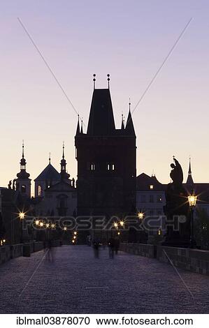 "Charles Bridge, UNESCO World Heritage Site, with the Old Town Bridge Tower, Prague, Bohemia, Czech Republic, Europe" View Large Photo Image Stock Image - "Charles Bridge, UNESCO World Heritage Site, with the Old Town Bridge Tower, Prague, Bohemia, Czech Republic, Europe". Fotosearch