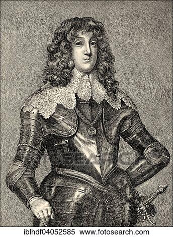 Stock Photography - "Charles I Louis, Elector Palatine, 1617-1680, historical illustration". Fotosearch