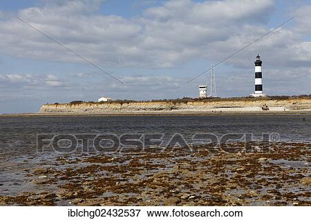 Stock Photo - "Chassiron Lighthouse, Oleron Island, Ile d'Oleron, Charentes Maritimes, Poitou-Charentes, France, Europe". Fotosearch